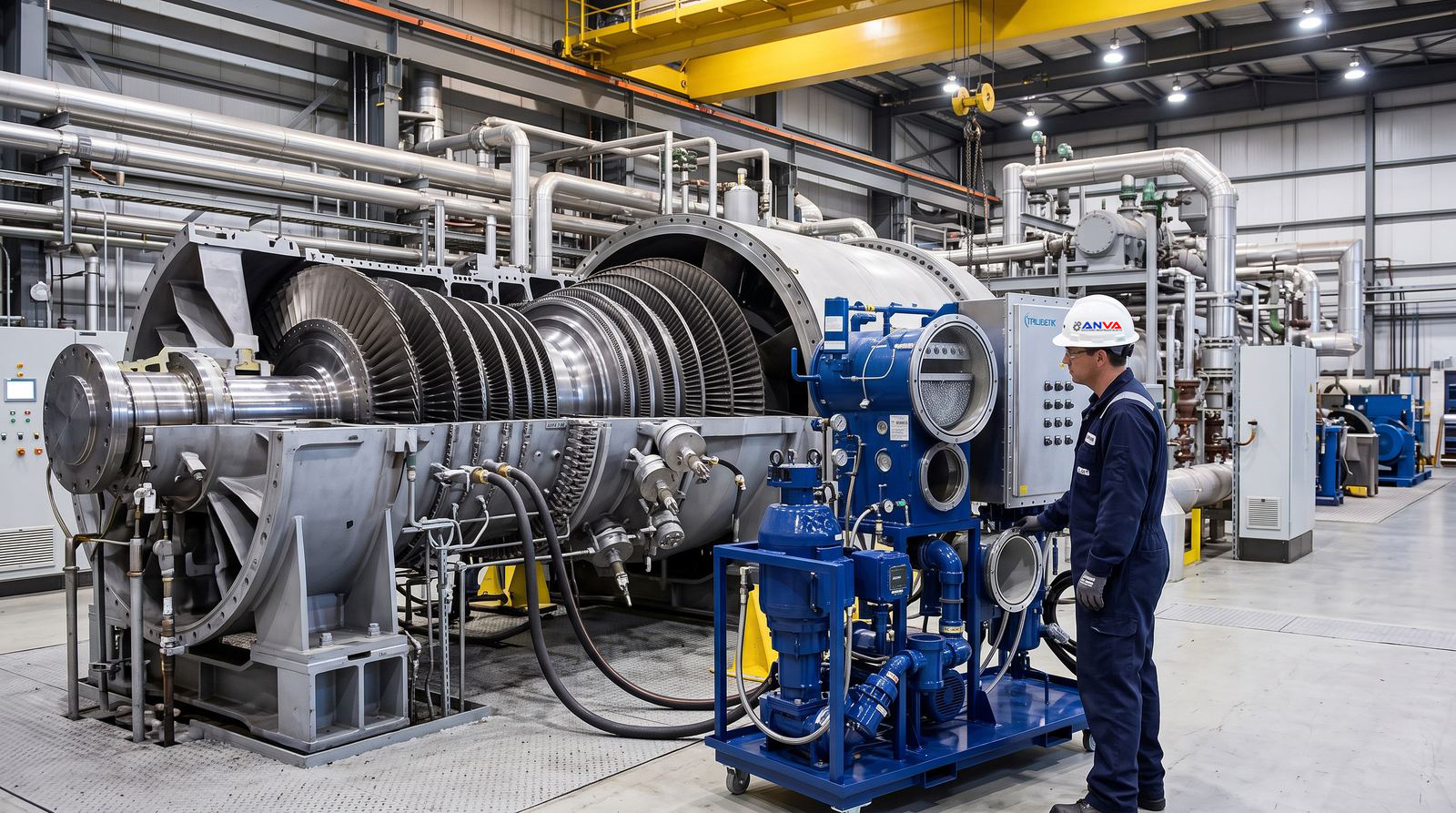 Flushing en sistemas de lubricación industrial